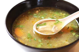 chic clear soup